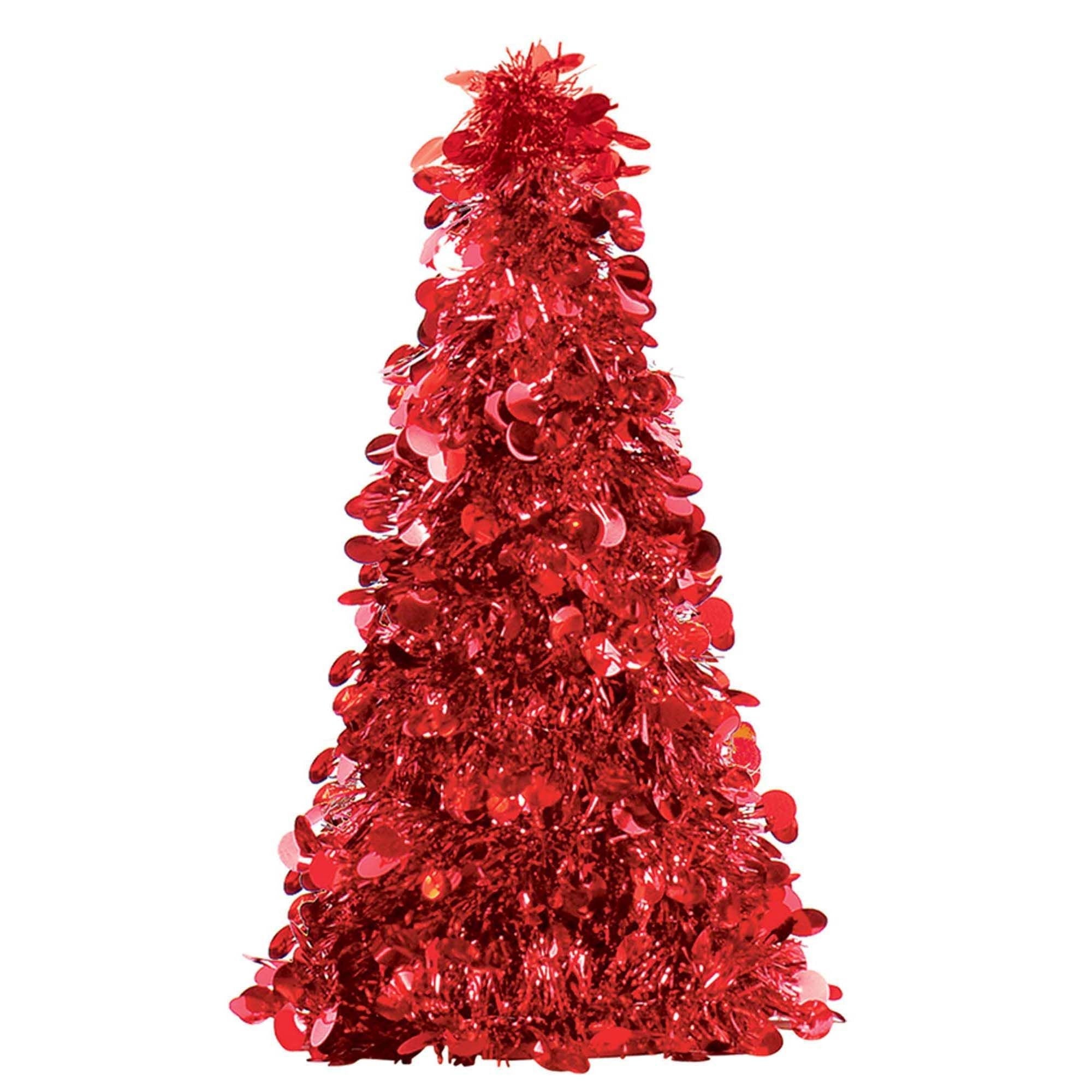 Amscan HOLIDAY: CHRISTMAS Small Tree Centerpiece - Red