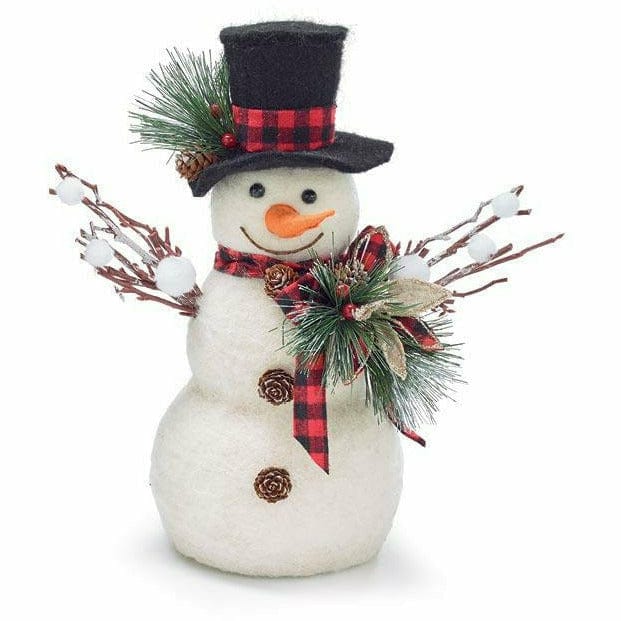 Amscan HOLIDAY: CHRISTMAS SNOWMAN WITH BLACK TOP HAT AND STICK ARM