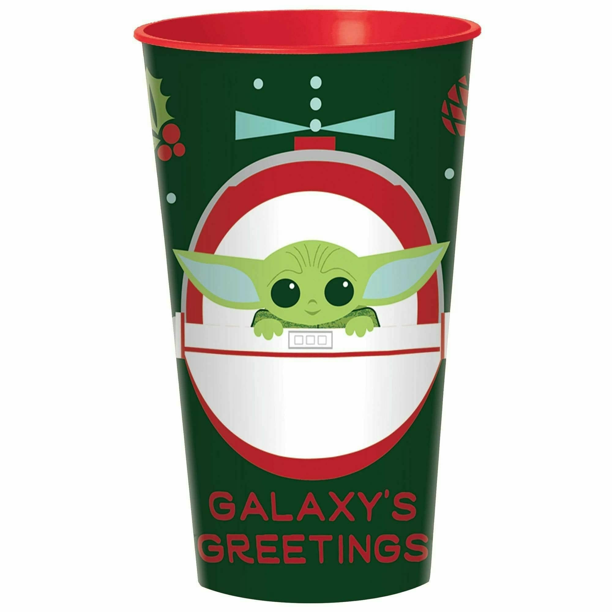 Amscan HOLIDAY: CHRISTMAS The Child Plastic Cup, 32 oz.