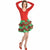 Amscan HOLIDAY: CHRISTMAS Tinsel Christmas Skirt for Adults, Holiday Costume, One Size