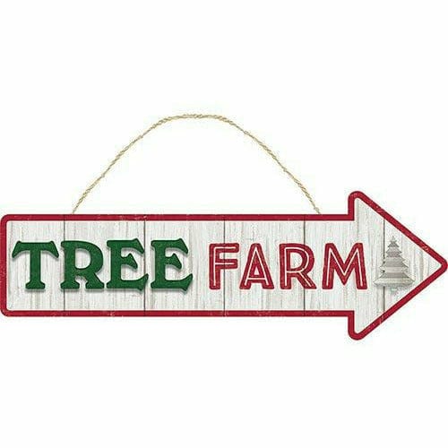 Amscan HOLIDAY: CHRISTMAS Tree Farm Directional Sign