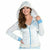 Amscan HOLIDAY: CHRISTMAS Womens Standard Up to size 8 Womens Snowflake Zip-up Hoodie