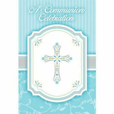 Amscan HOLIDAY: EASTER Boy's Communion Invitations