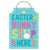 Amscan HOLIDAY: EASTER EASTER BUNNY STOP HERE SIGN
