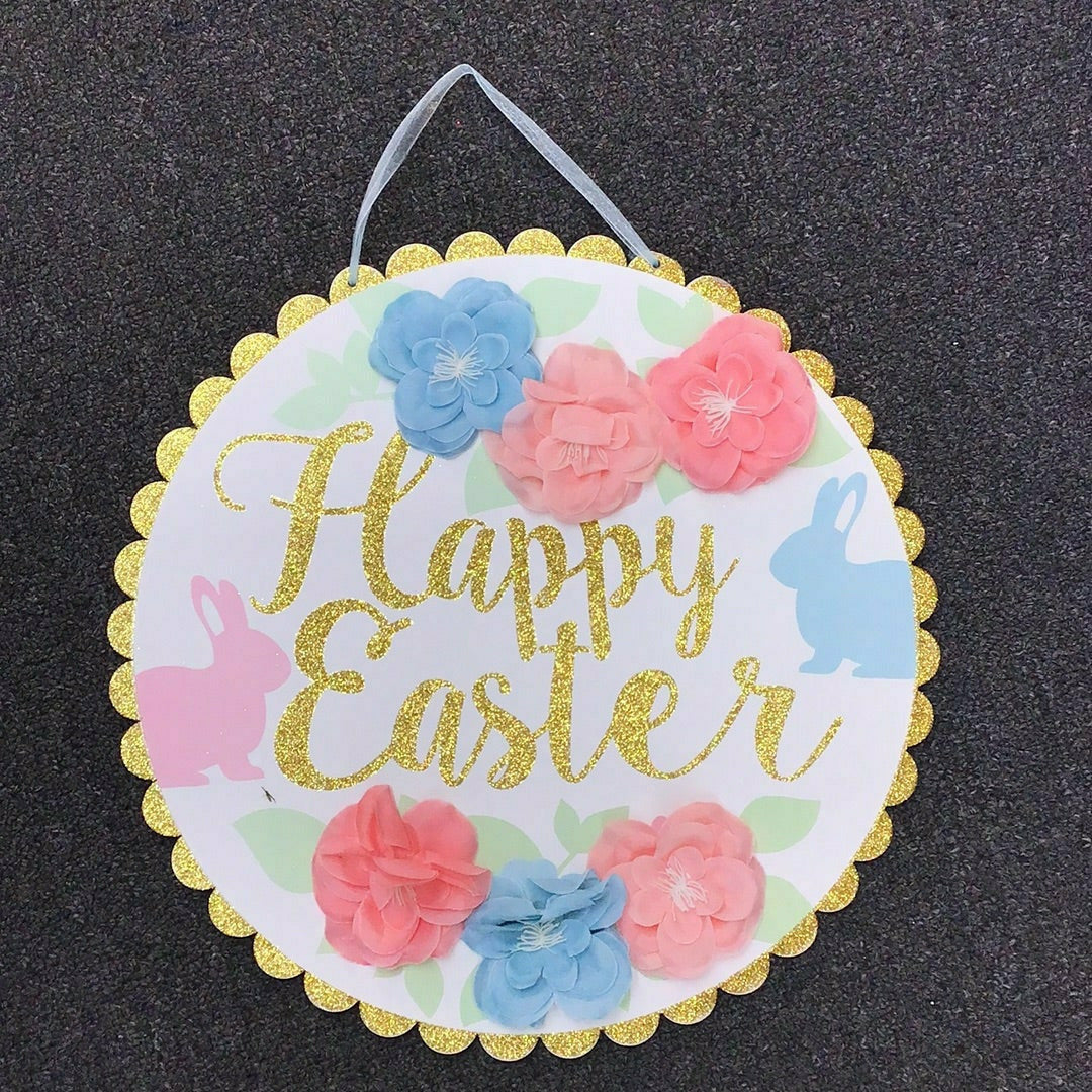 Amscan HOLIDAY: EASTER Flower Happy Easter Sign