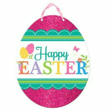 Amscan HOLIDAY: EASTER Happy Easter Egg Sign