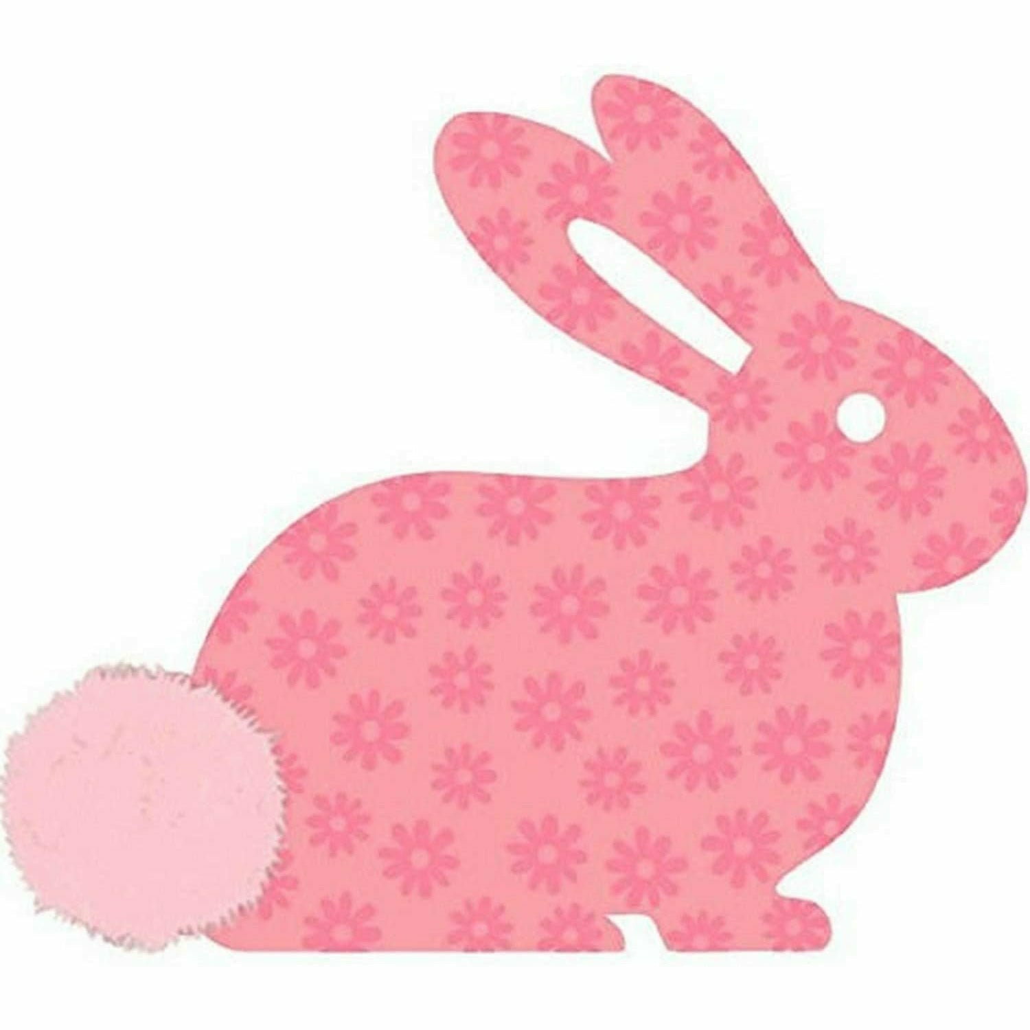 Amscan HOLIDAY: EASTER PINK BUNNY CUTOUT