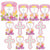 Amscan HOLIDAY: EASTER Pink First Communion Cutouts