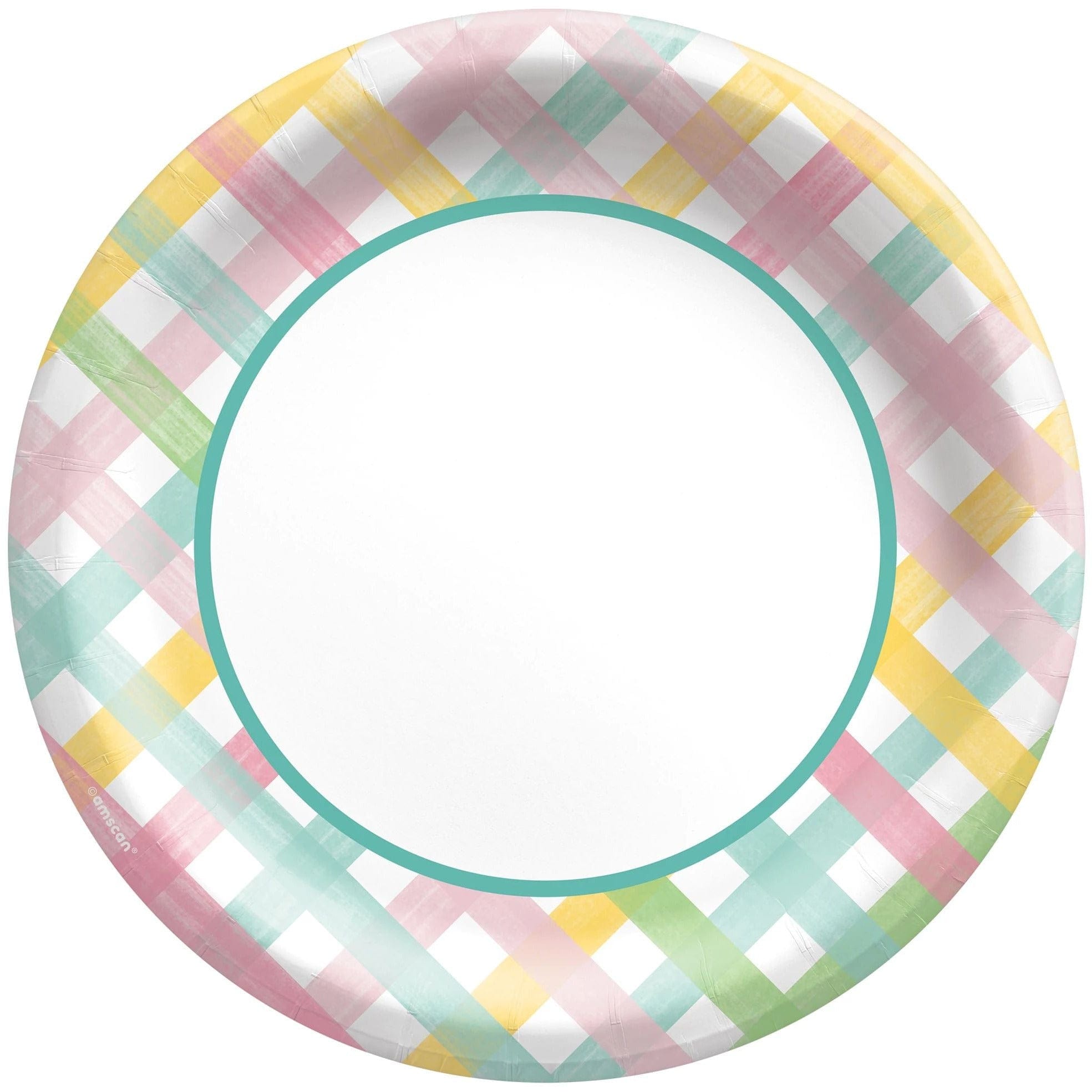 Amscan HOLIDAY: EASTER Spring Fun 10" Round Plates