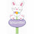 Amscan HOLIDAY: EASTER WELCOME BUNNY SIGN
