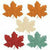 Amscan HOLIDAY: FALL Autumn Burlap Leaves