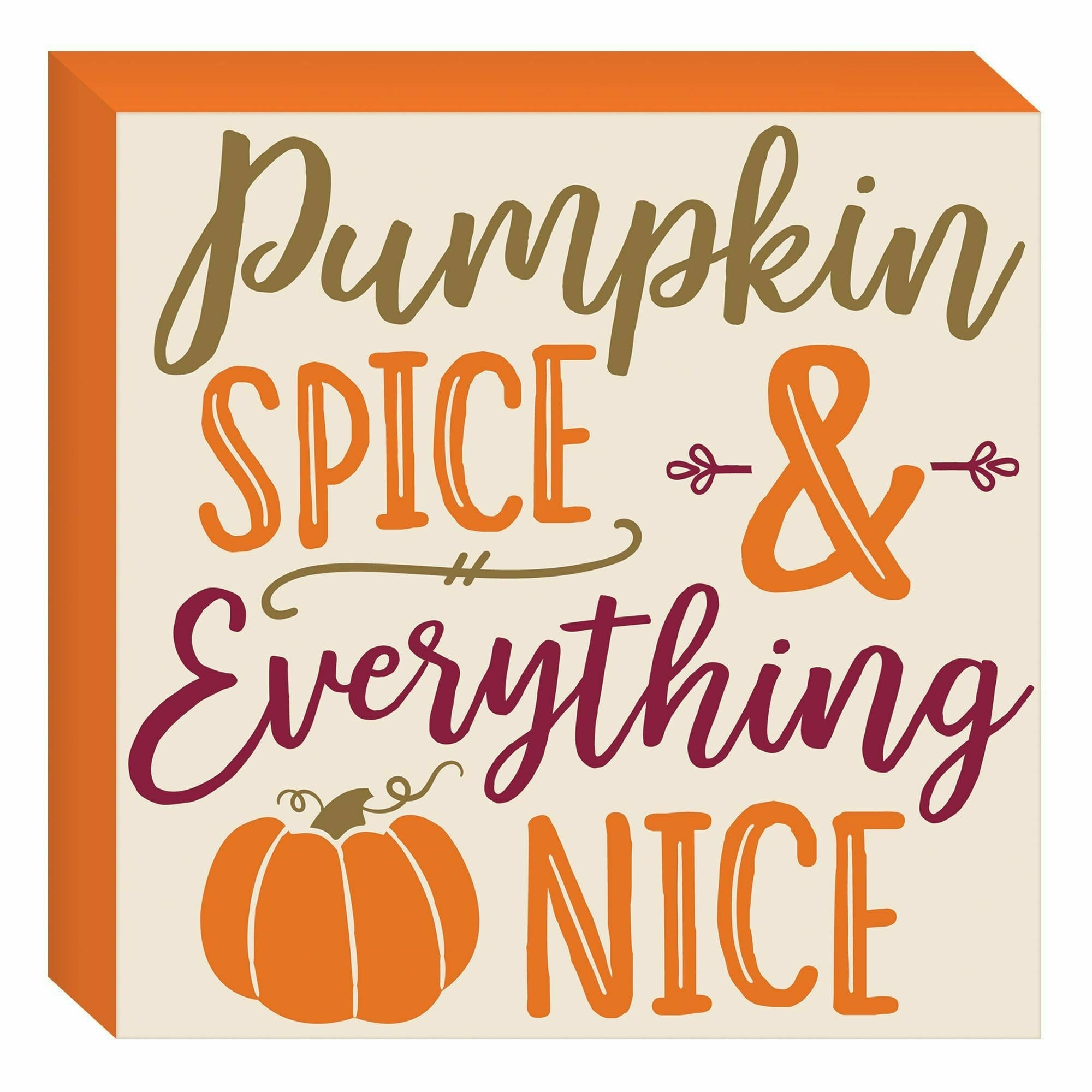 Amscan HOLIDAY: FALL Everything Nice Square Plaque