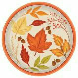 Amscan HOLIDAY: FALL Fall Foliage 7" Plates