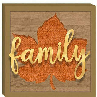 Family Leaf Sign