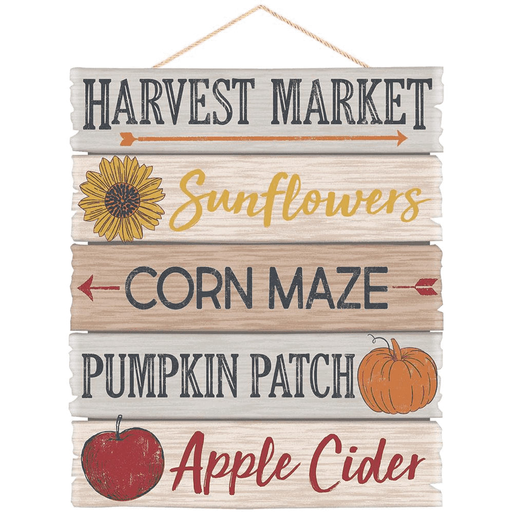 Amscan HOLIDAY: FALL HARVEST MARKET SIGN