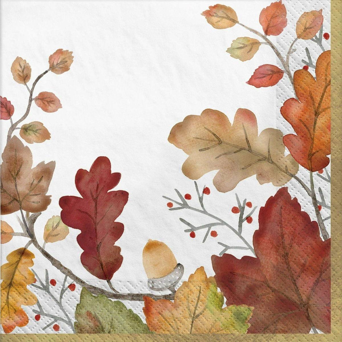 Amscan HOLIDAY: FALL Nature&#39;s Harvest Luncheon Napkins