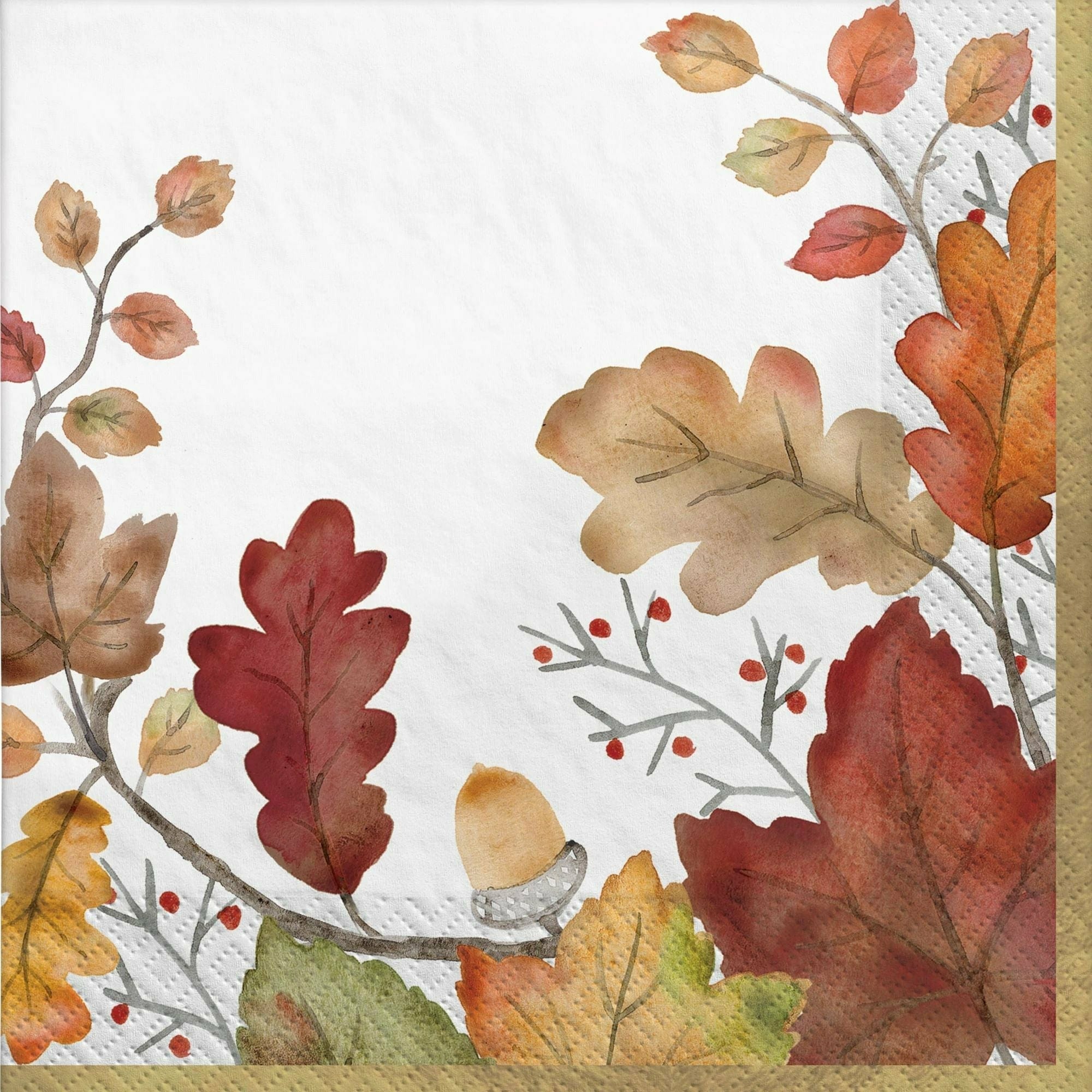 Amscan HOLIDAY: FALL Nature's Harvest Luncheon Napkins