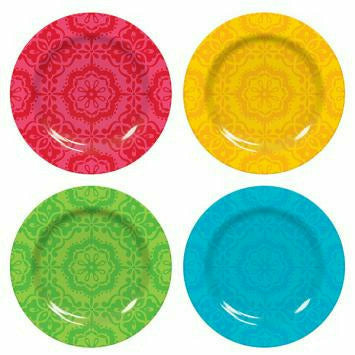 Amscan HOLIDAY: FIESTA Fiesta 7" Plates 4ct