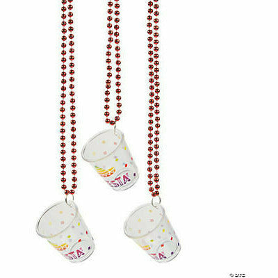 Amscan HOLIDAY: FIESTA Fiesta Shot Glass Bead Necklaces
