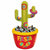 Amscan HOLIDAY: FIESTA Inflatable Cactus Cooler and Ring Toss Game