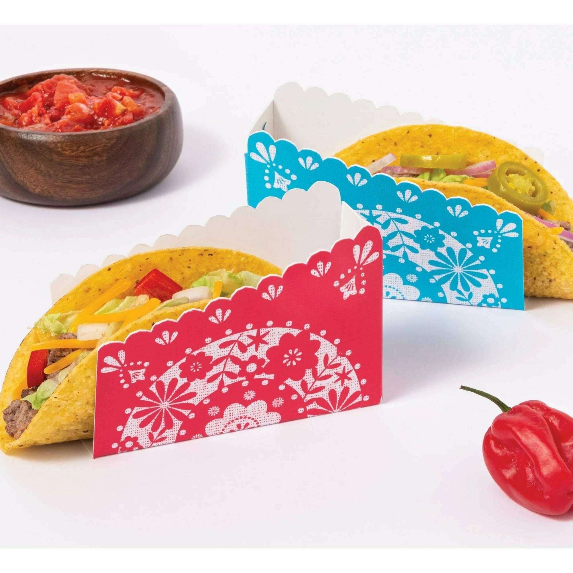 Amscan HOLIDAY: FIESTA Taco Holders