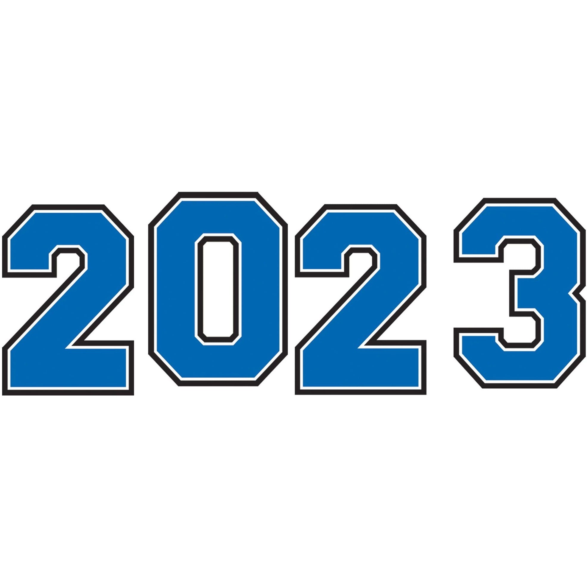 Amscan HOLIDAY: GRADUATION 2023 Giant Yard Stake -Blue