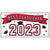 Amscan HOLIDAY: GRADUATION 2023 Grad Large Horizontal Banner - Red
