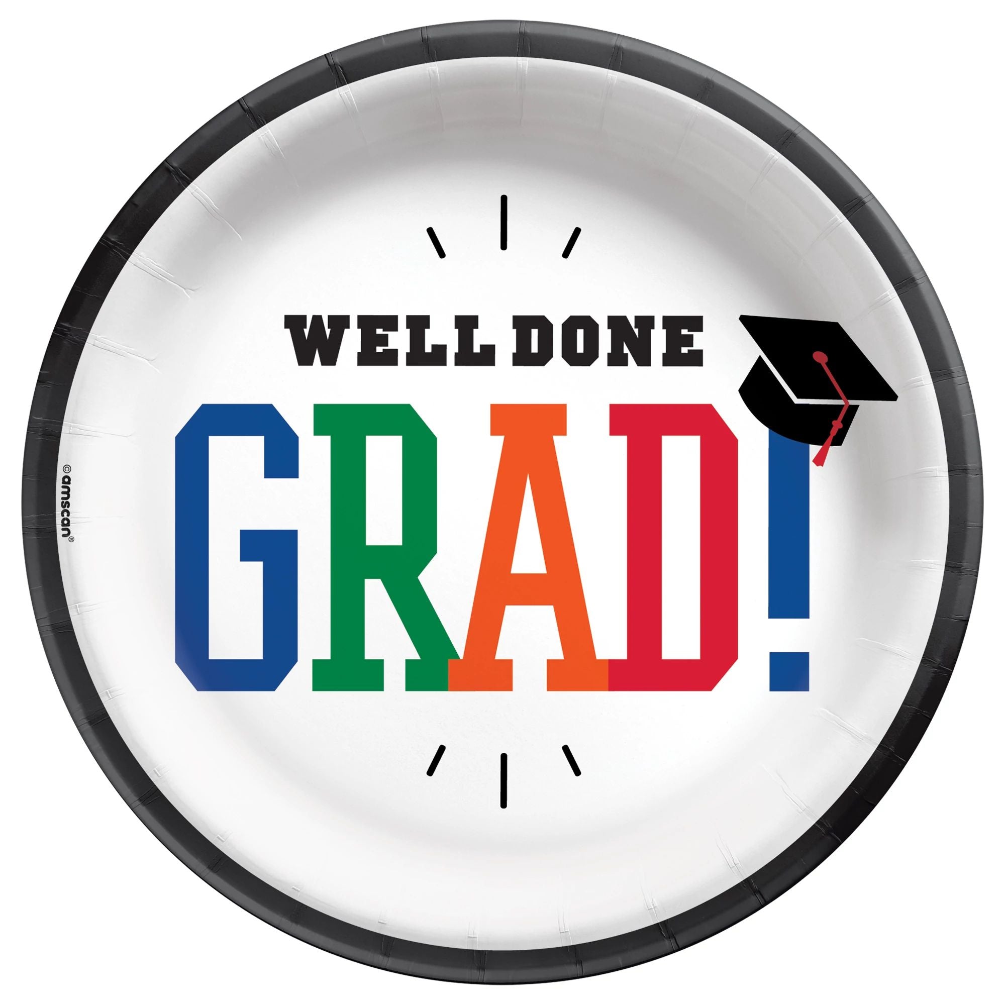 Amscan HOLIDAY: GRADUATION Day To Celebrate Plates, 6 3/4"