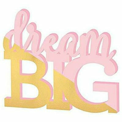 Amscan HOLIDAY: GRADUATION Dream Big Standing Sign