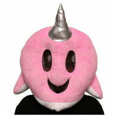 Amscan HOLIDAY: HALLOWEEN Adult Women&#39;s Narwhal Mask Pink