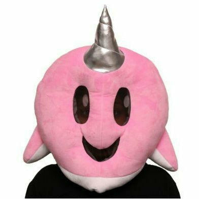 Amscan HOLIDAY: HALLOWEEN Adult Women's Narwhal Mask Pink