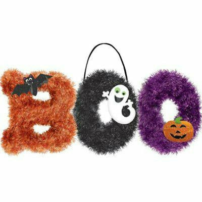 Amscan HOLIDAY: HALLOWEEN BOO Tinsel Sign