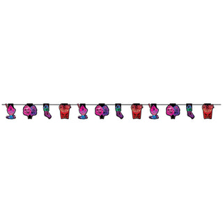 Creepy Carnival Banner - Blacklight Reactive