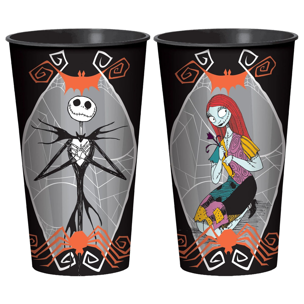 Amscan HOLIDAY: HALLOWEEN ©Disney Tim Burton's Nightmare Before Christmas Plastic Cup, 32 oz.