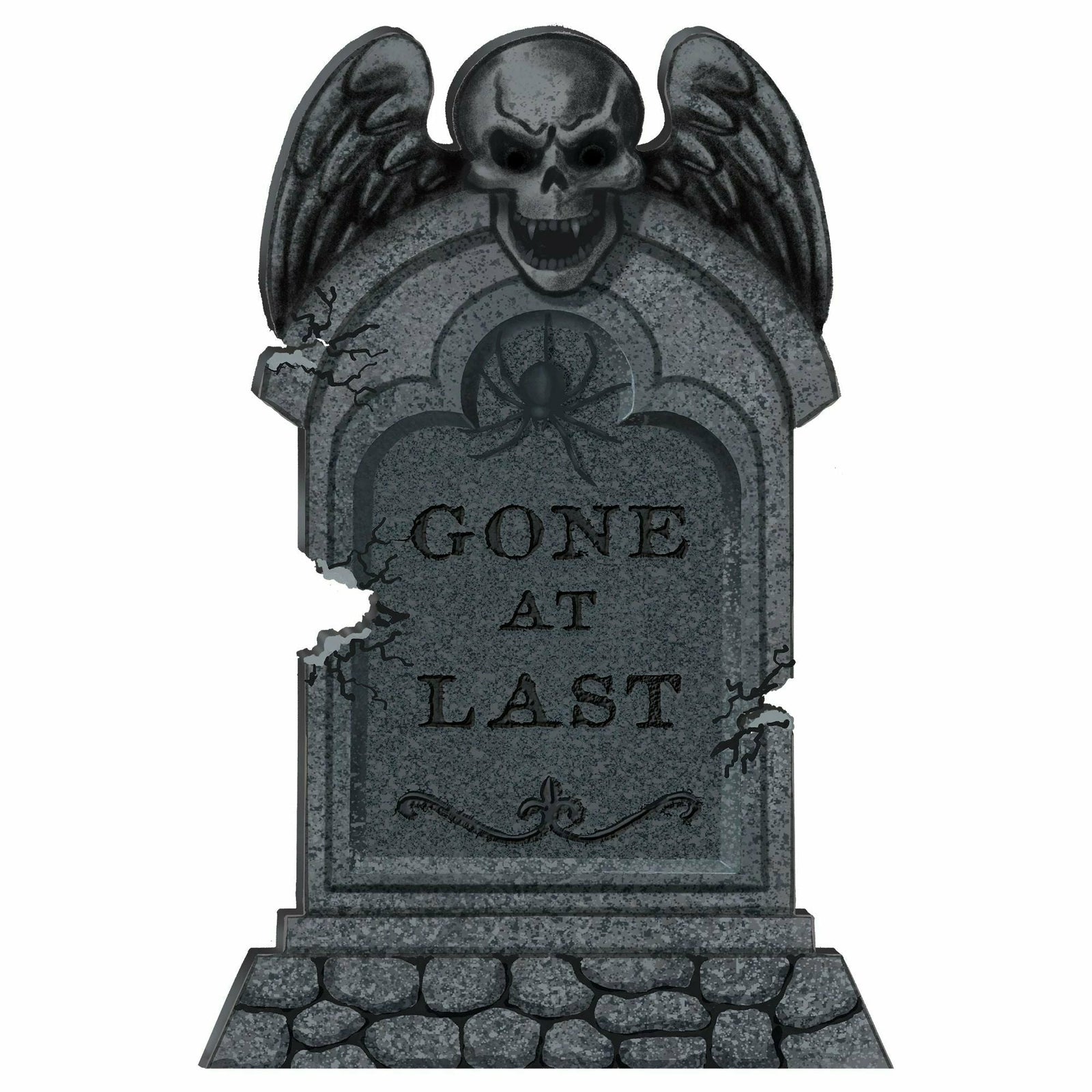 Amscan HOLIDAY: HALLOWEEN Gone At Last Tombstone