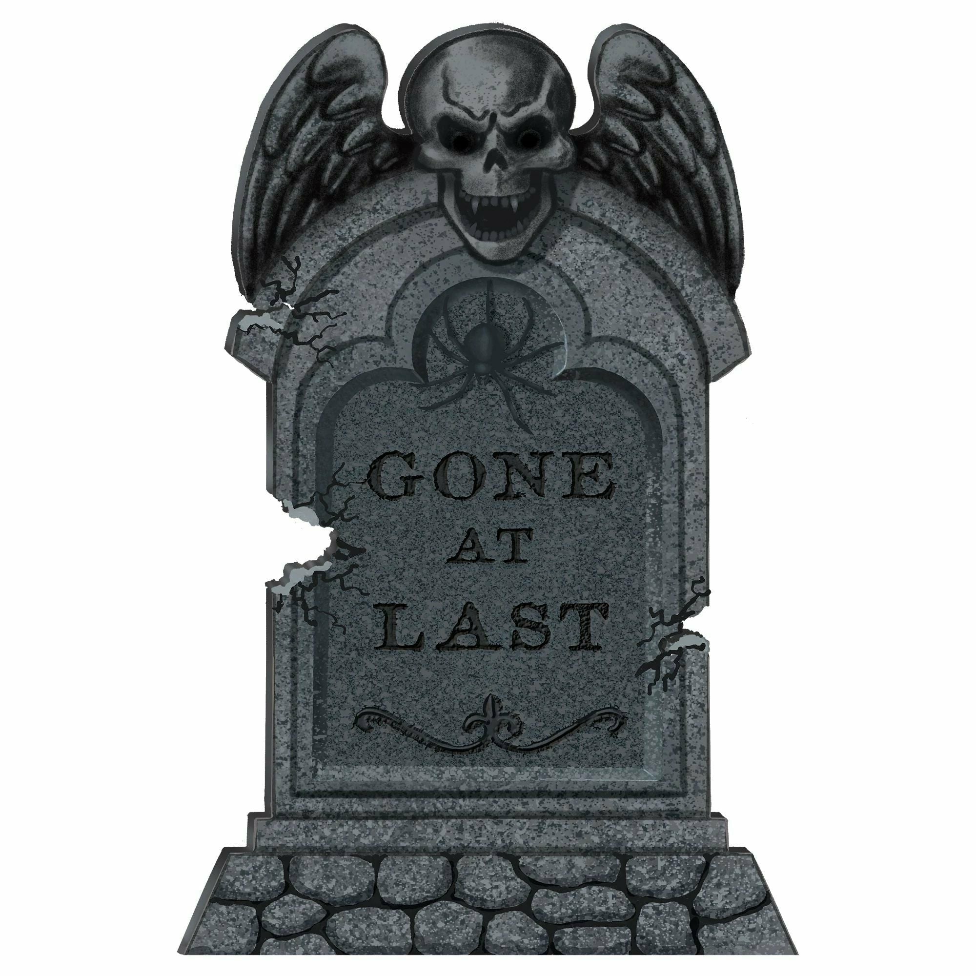 Amscan HOLIDAY: HALLOWEEN Gone At Last Tombstone