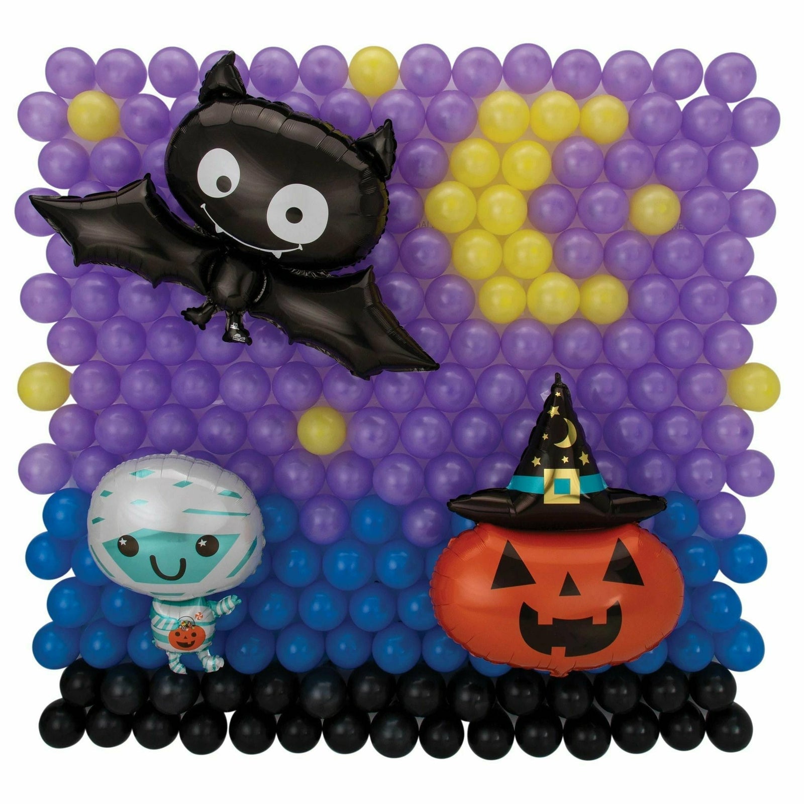 Amscan HOLIDAY: HALLOWEEN Halloween Air-Filled Balloon Back Drop Kit