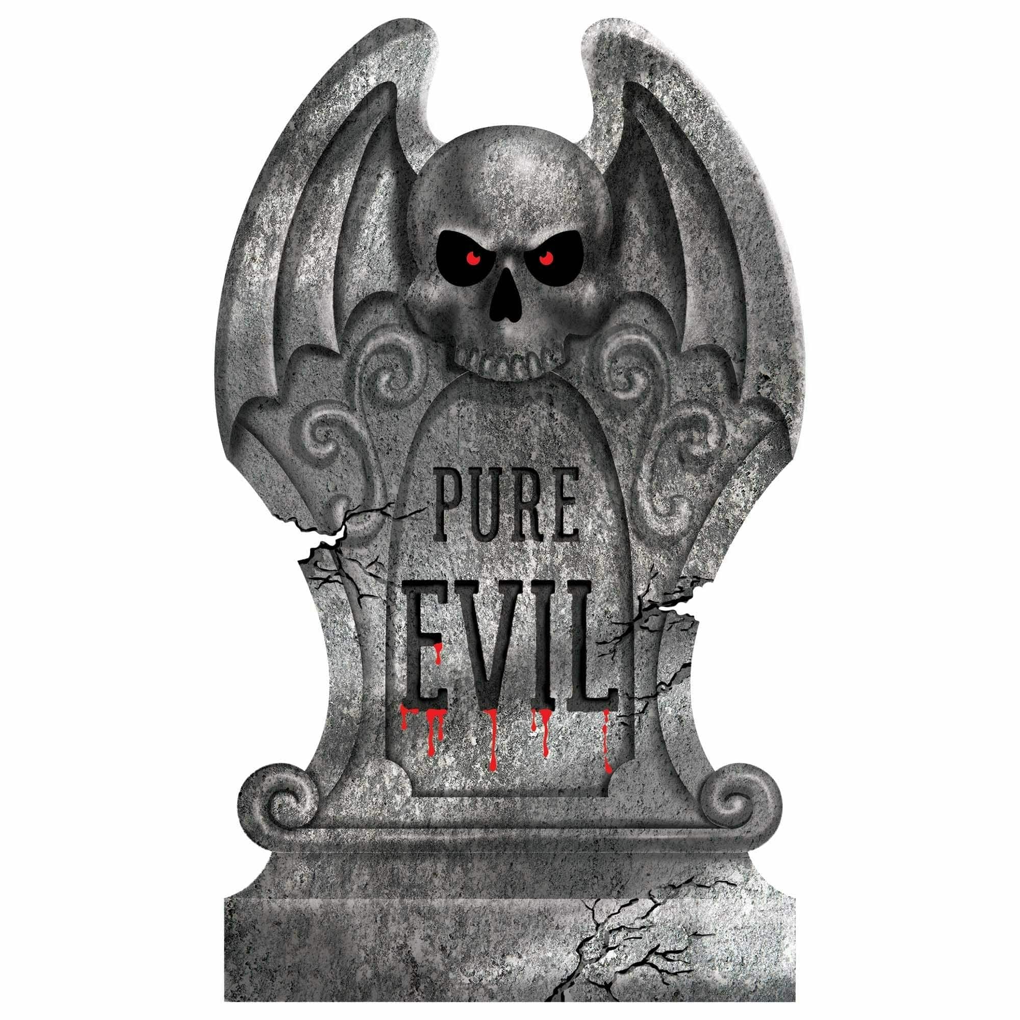 Amscan HOLIDAY: HALLOWEEN Pure Evil Foam Tombstone