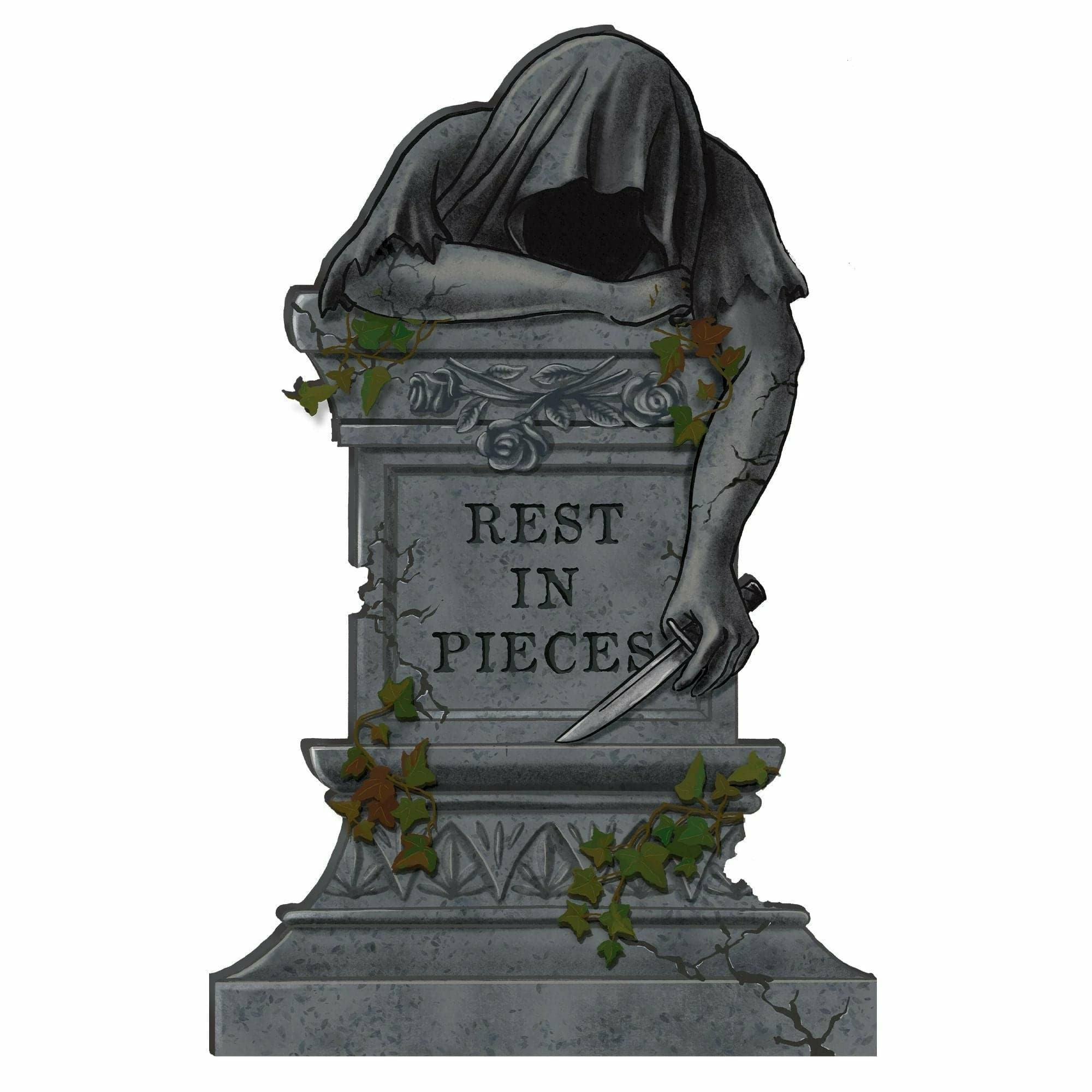 Amscan HOLIDAY: HALLOWEEN Rest In Pieces Tombstone