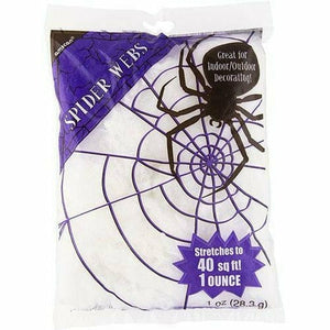 Amscan HOLIDAY: HALLOWEEN White Stretch Spider Web