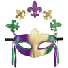 Amscan HOLIDAY: MARDI GRAS Mardi Gras Deluxe Mask