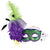 Amscan HOLIDAY: MARDI GRAS Mardi Gras Deluxe Mask