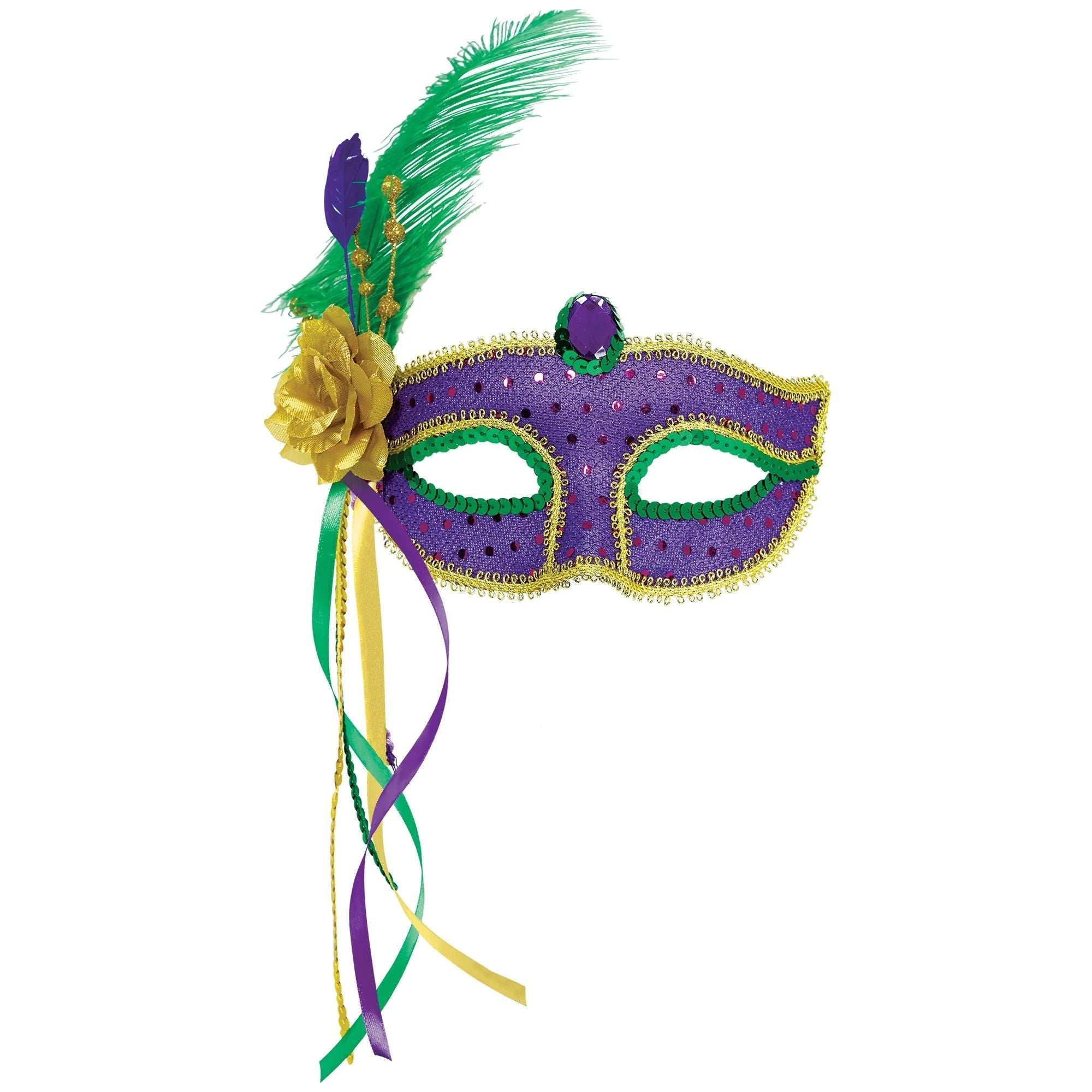 Amscan HOLIDAY: MARDI GRAS Mardi Gras Fashion Mask
