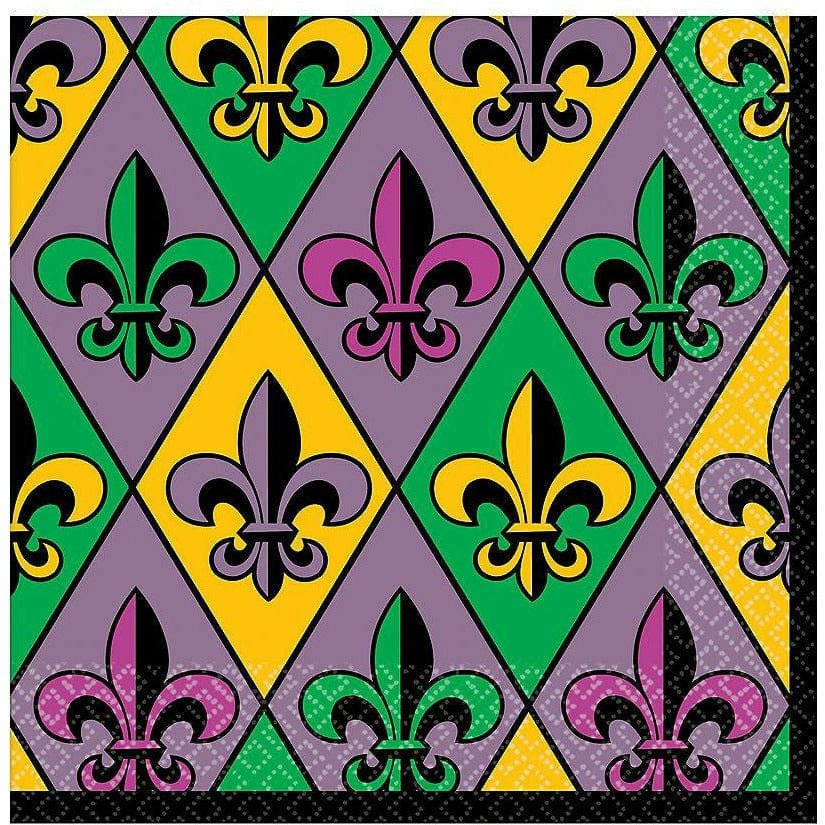 Mardi Gras Fleur de Lis - Patch