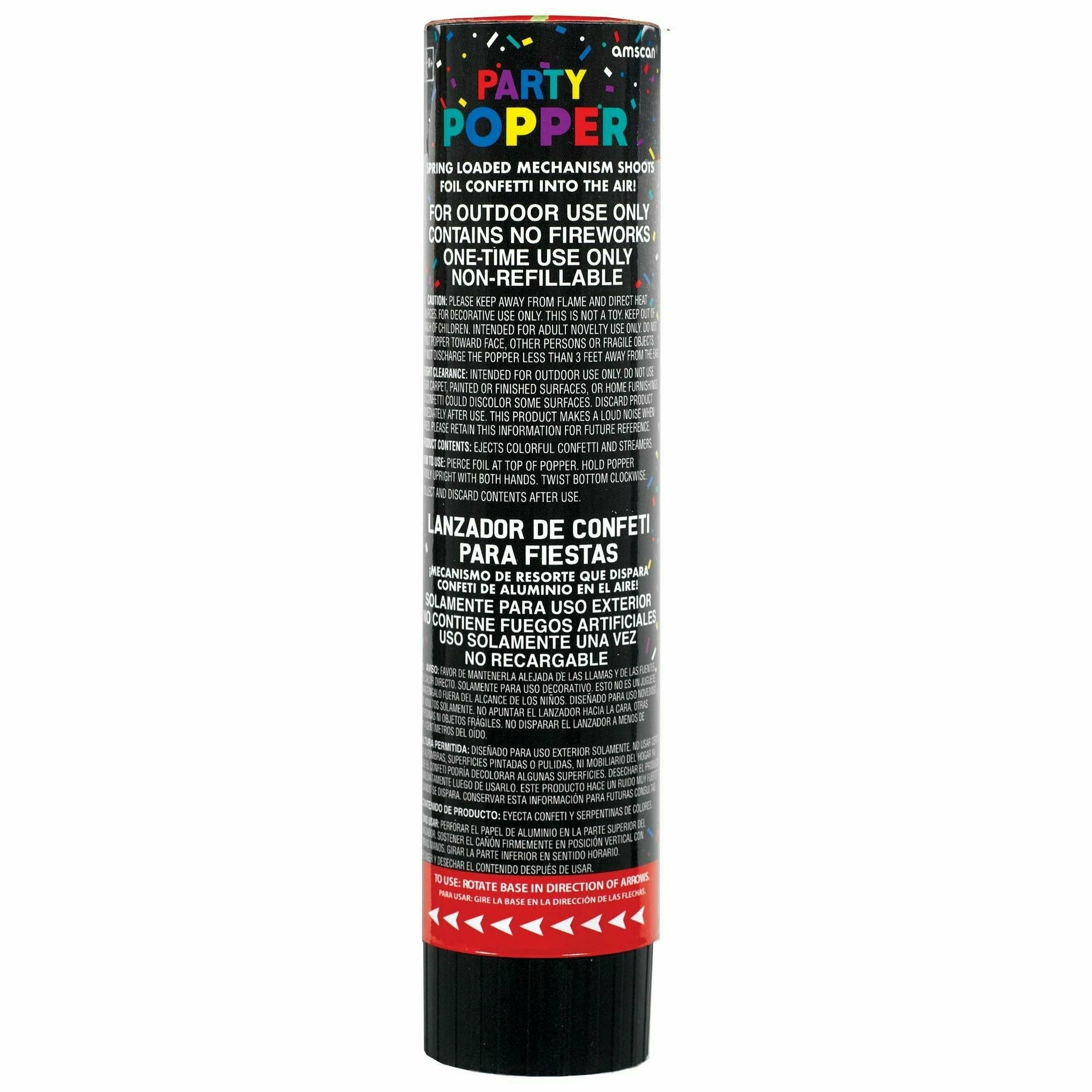Amscan HOLIDAY: NEW YEAR'S 8" Party Confetti Popper