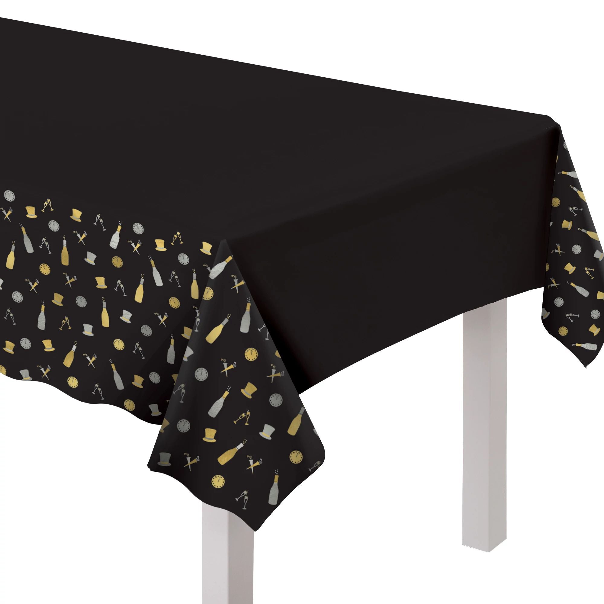 Amscan HOLIDAY: NEW YEAR'S Bubbly This Way Plastic Table Covers