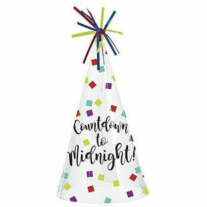 Amscan HOLIDAY: NEW YEAR'S Colorful Countdown to Midnight New Year's Party Hat