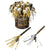 Amscan HOLIDAY: NEW YEAR'S Deluxe Blowouts Centerpiece - Black, Silver, Gold