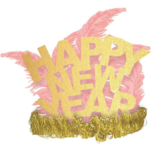 Amscan HOLIDAY: NEW YEAR'S Happy New Year Feather Tiara