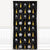 Amscan HOLIDAY: NEW YEAR'S New Year's Door Curtain - Black, Silver, Gold